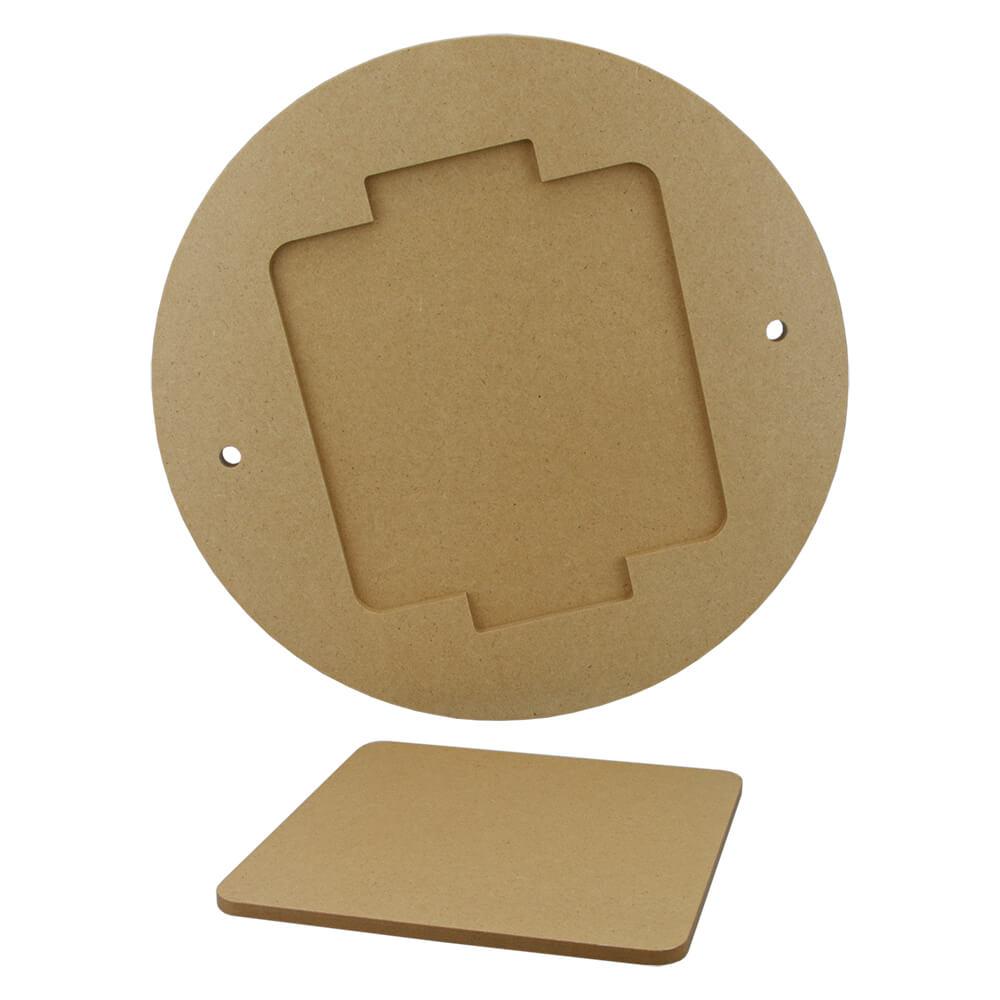 Cerama Strumenti Bat Tornio con Inserto 180 mm MDF Ø32 cm