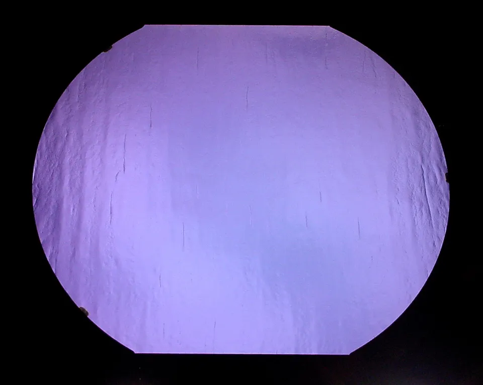 Cbs Dichroic Violet lastra vetro tonda 19 pollici viola