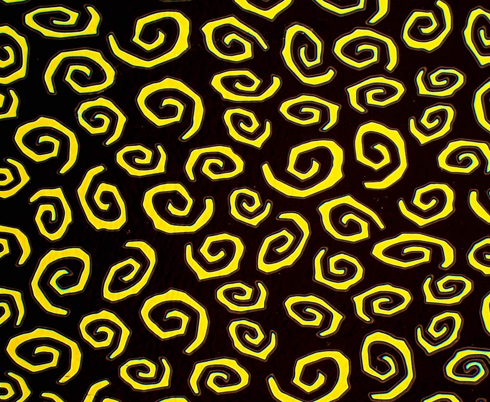 Cbs Dichroic Borderline Spirals vetro ciano rame quarto foglio