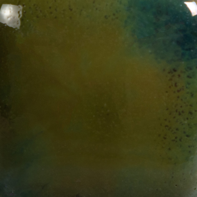 Mayco Jungle Gems Peacock Green smalto ceramica cristalli verdi