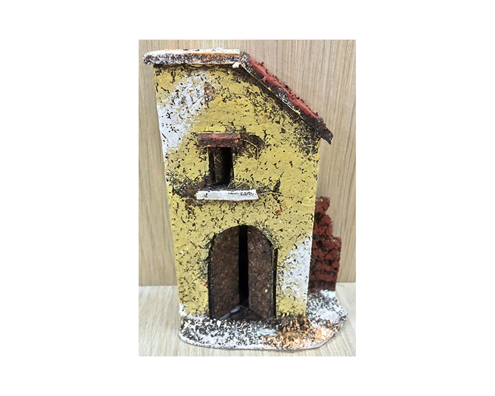 Ditta Montanini Casette in sughero CAP8 casetta H 10,5 cm