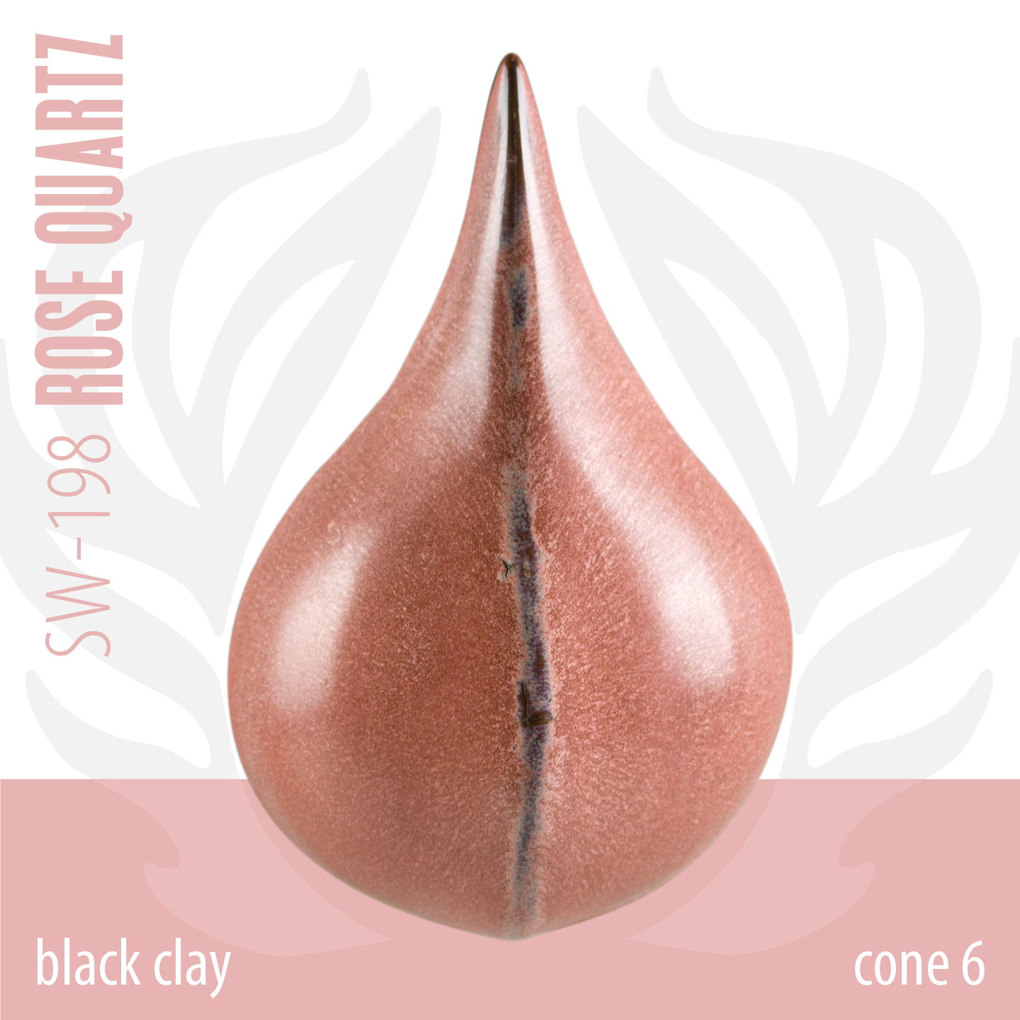 Mayco Foundations Rose Quartz smalto gres rosa quarzo