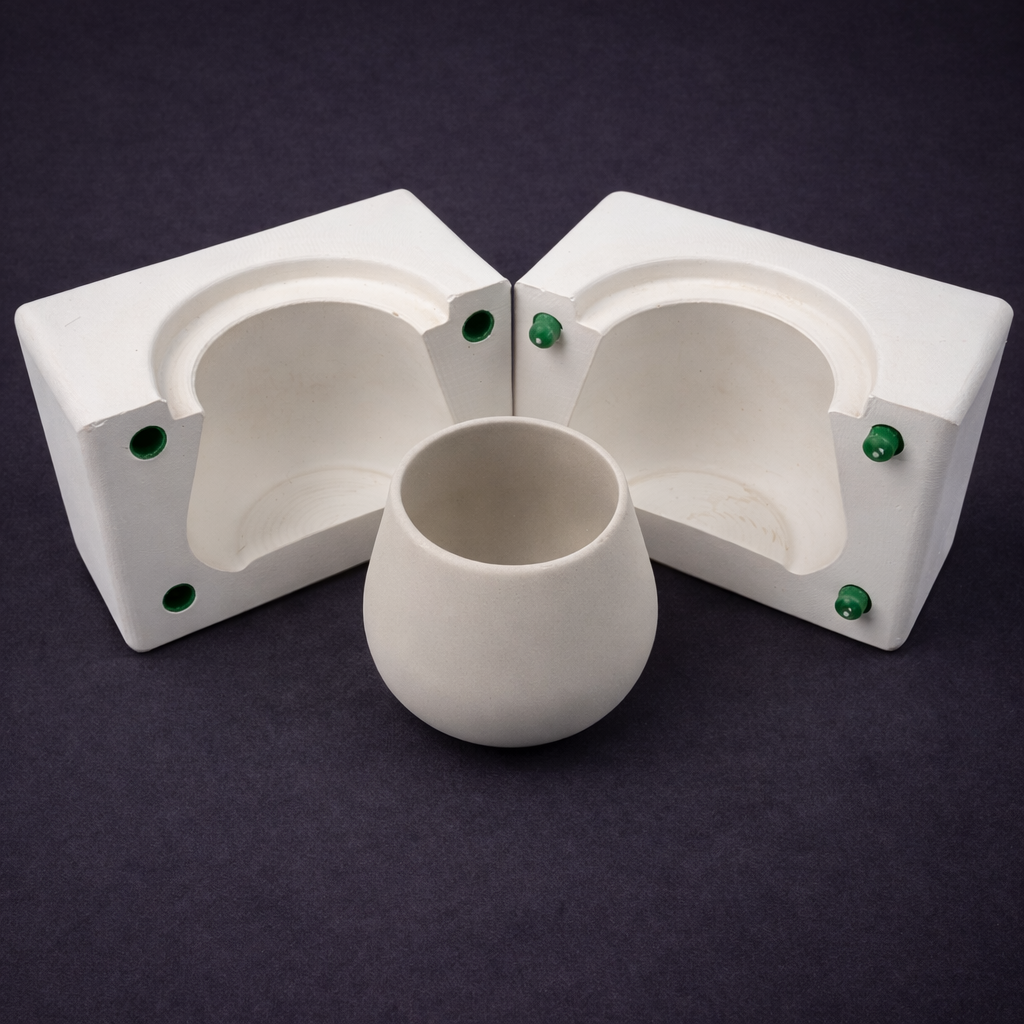 CERCO PM 258 stampo gesso tazza conica rovesciata 2 pezzi