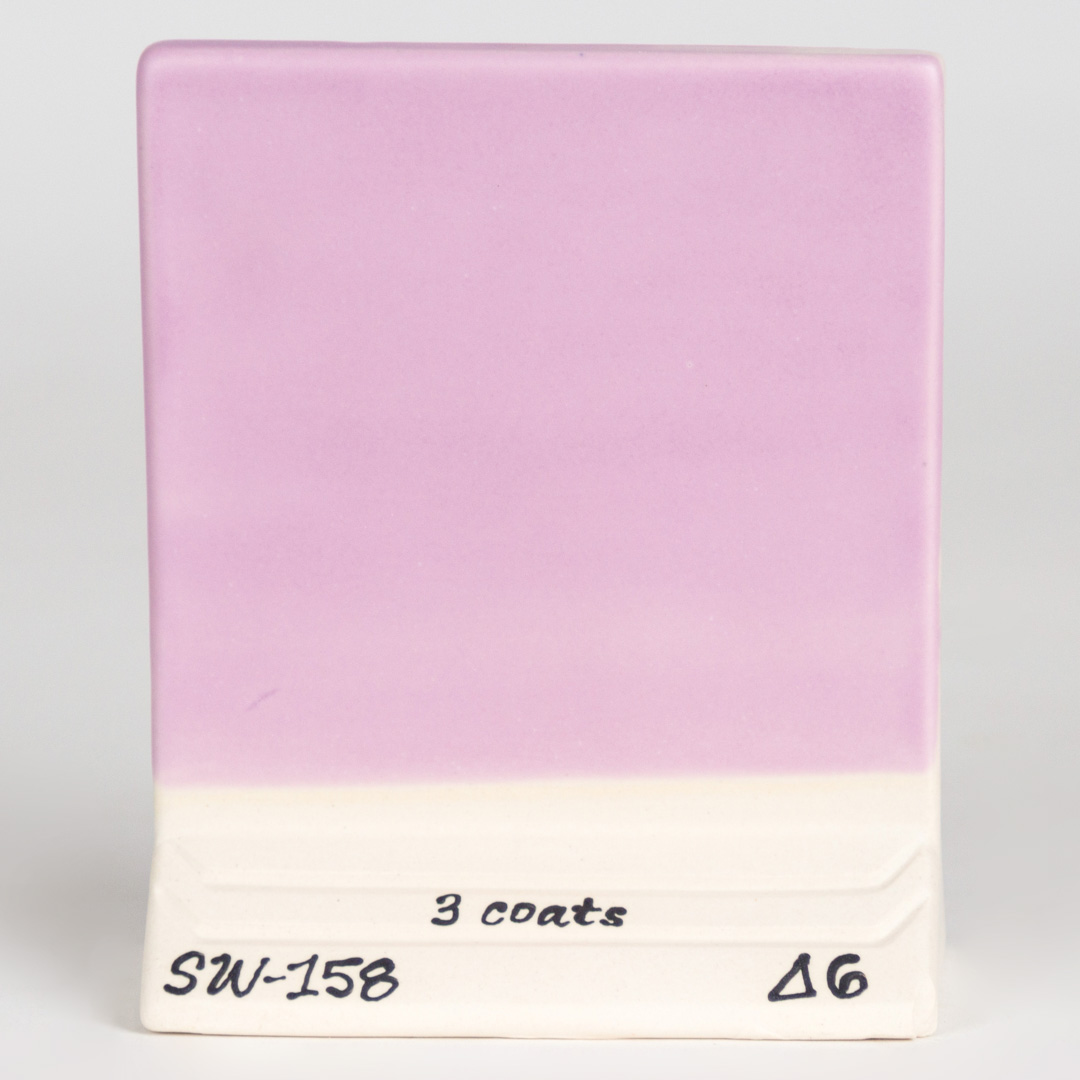 Mayco Foundations Lilac Matte smalto ceramica lilla opaco
