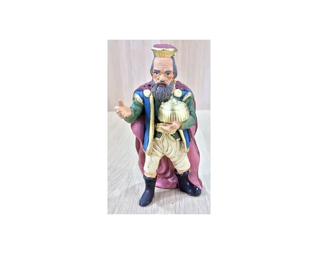 Ditta Montanini Pastori Terracotta T1007 Re Bianco 10cm