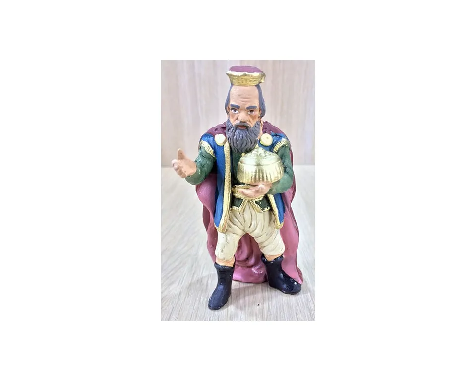 Ditta Montanini Pastori Terracotta T1007 Re Bianco 10cm