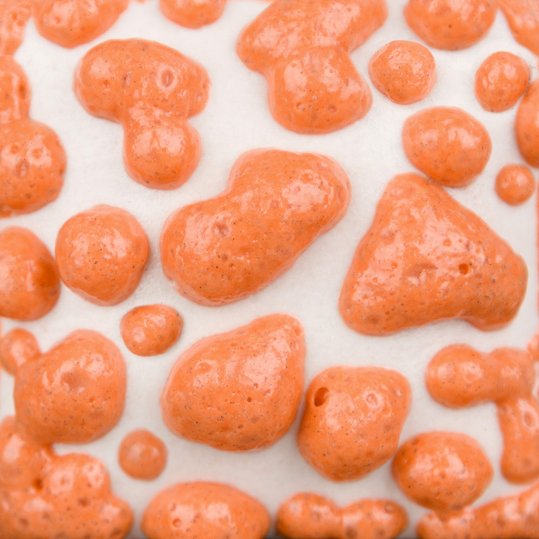 Mayco Ritual Glaze Orange Moon Rocks smalto arancio