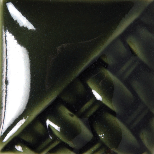 Mayco Stoneware Emerald smalto ceramico verde traslucido
