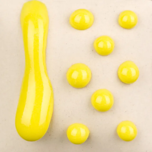 Mayco Melt Gloop Yellow smalto ceramico giallo colatura 3D