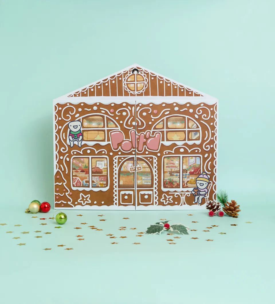 Pott'd Bundles Lebkuchenbäckerei calendario avvento 2026 cucina