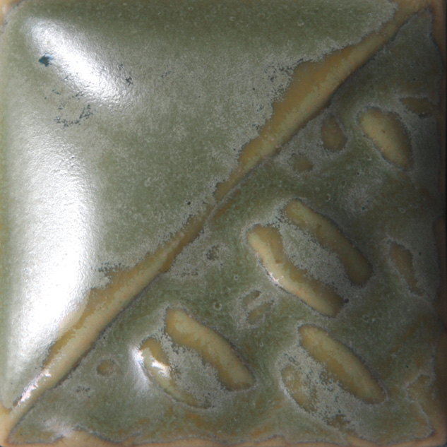 Mayco Stoneware Green Tea smalto ceramico verde
