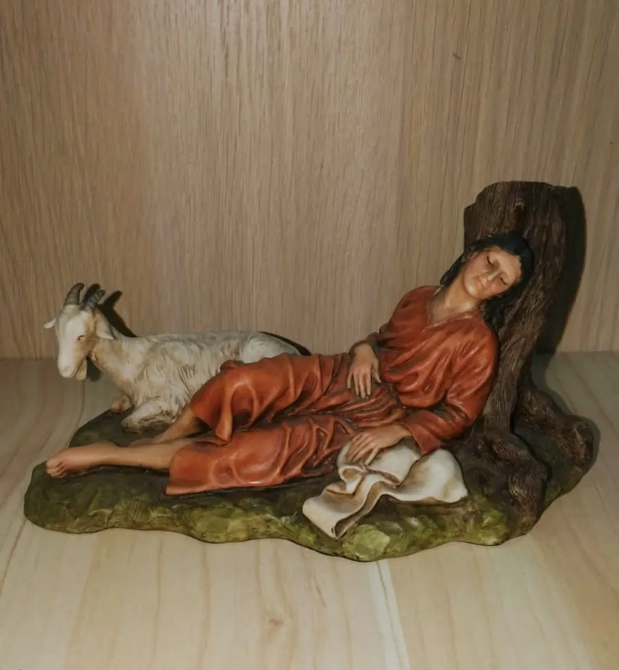 Ditta Montanini Landi 1515 dormiente 15 cm statuina presepe