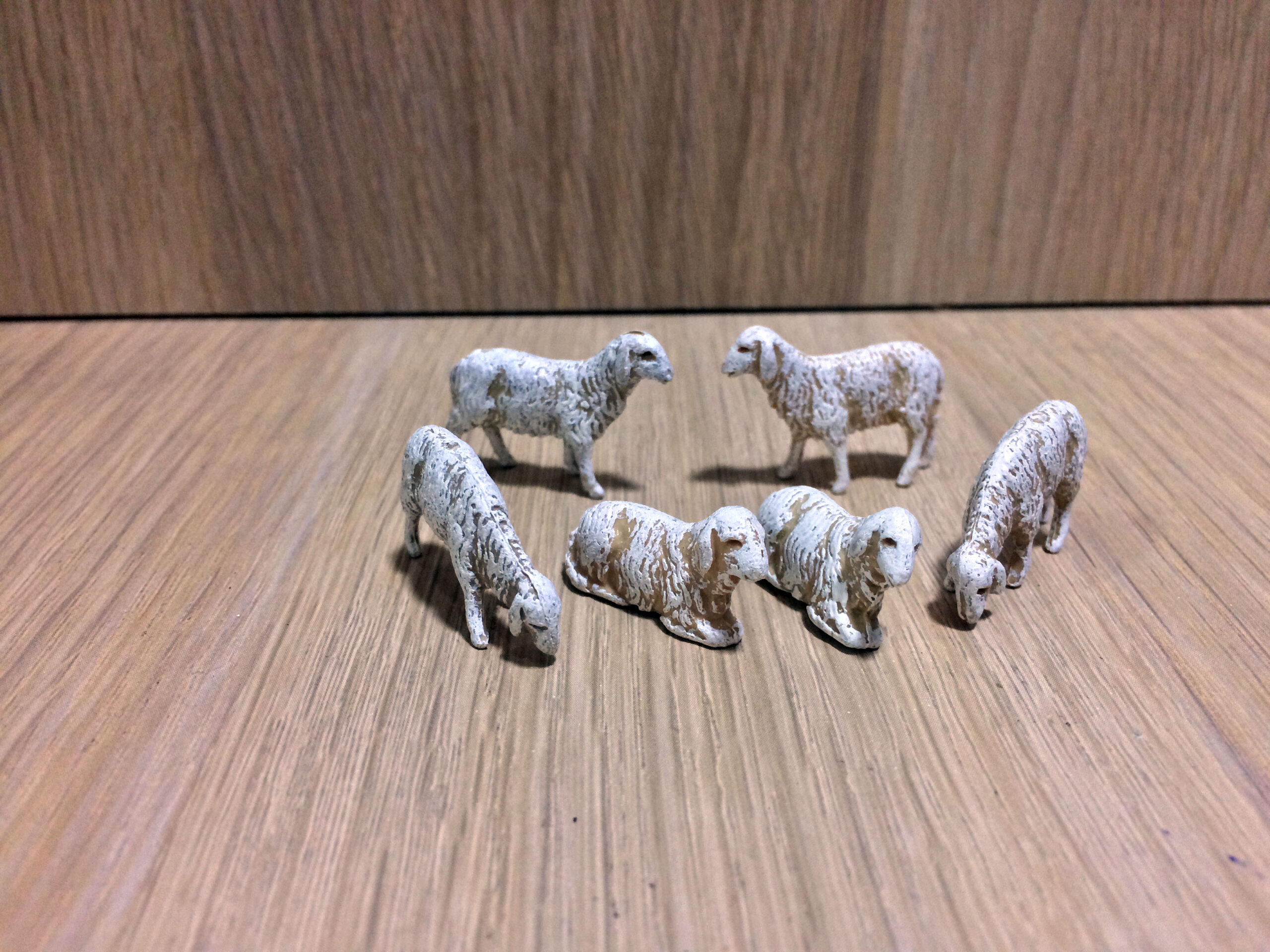 Ditta Montanini Animali 0149-04 Kit 6 Pecore 6 cm