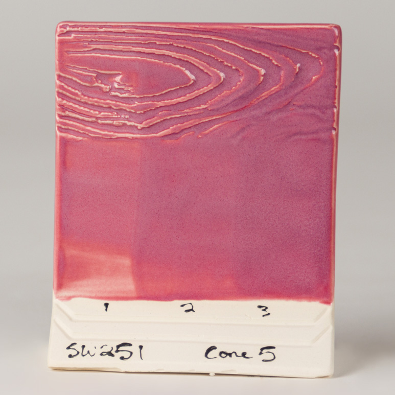 Mayco Foundations Pink Opal smalto ceramico rosa per stoviglie