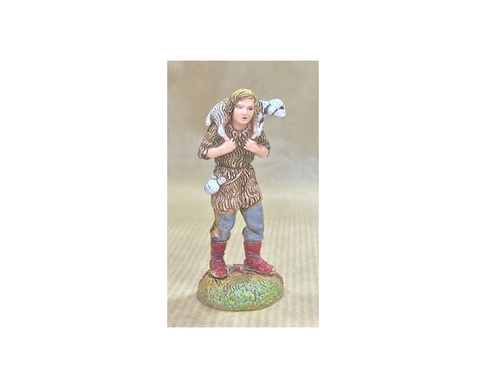 Pastori Landi 6019 Buon Pastore statuina presepe resina