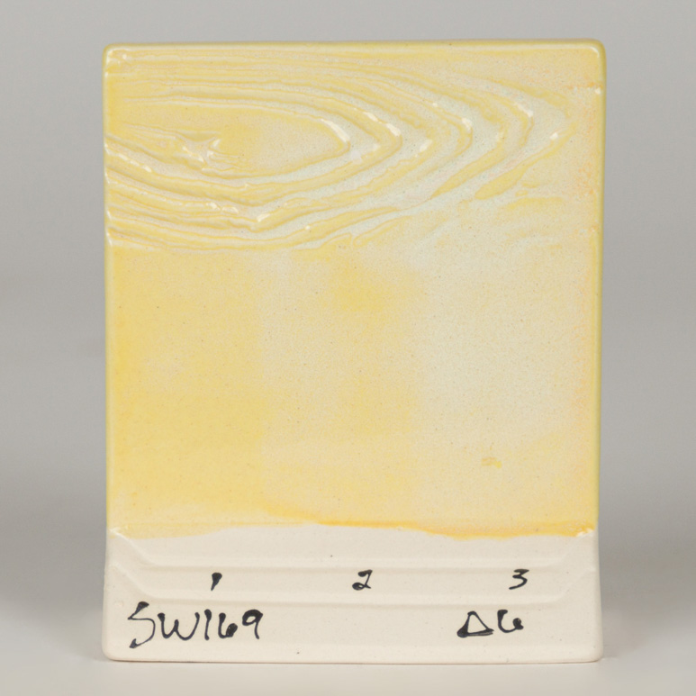 Mayco Stoneware Frosted Lemon smalto ceramica giallo