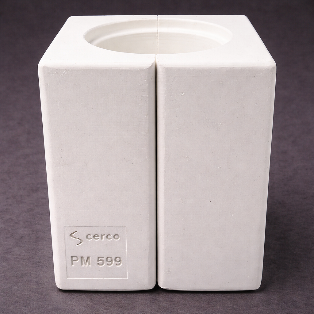 CERCO PM 599 Bell stampo in gesso 2 pezzi campana
