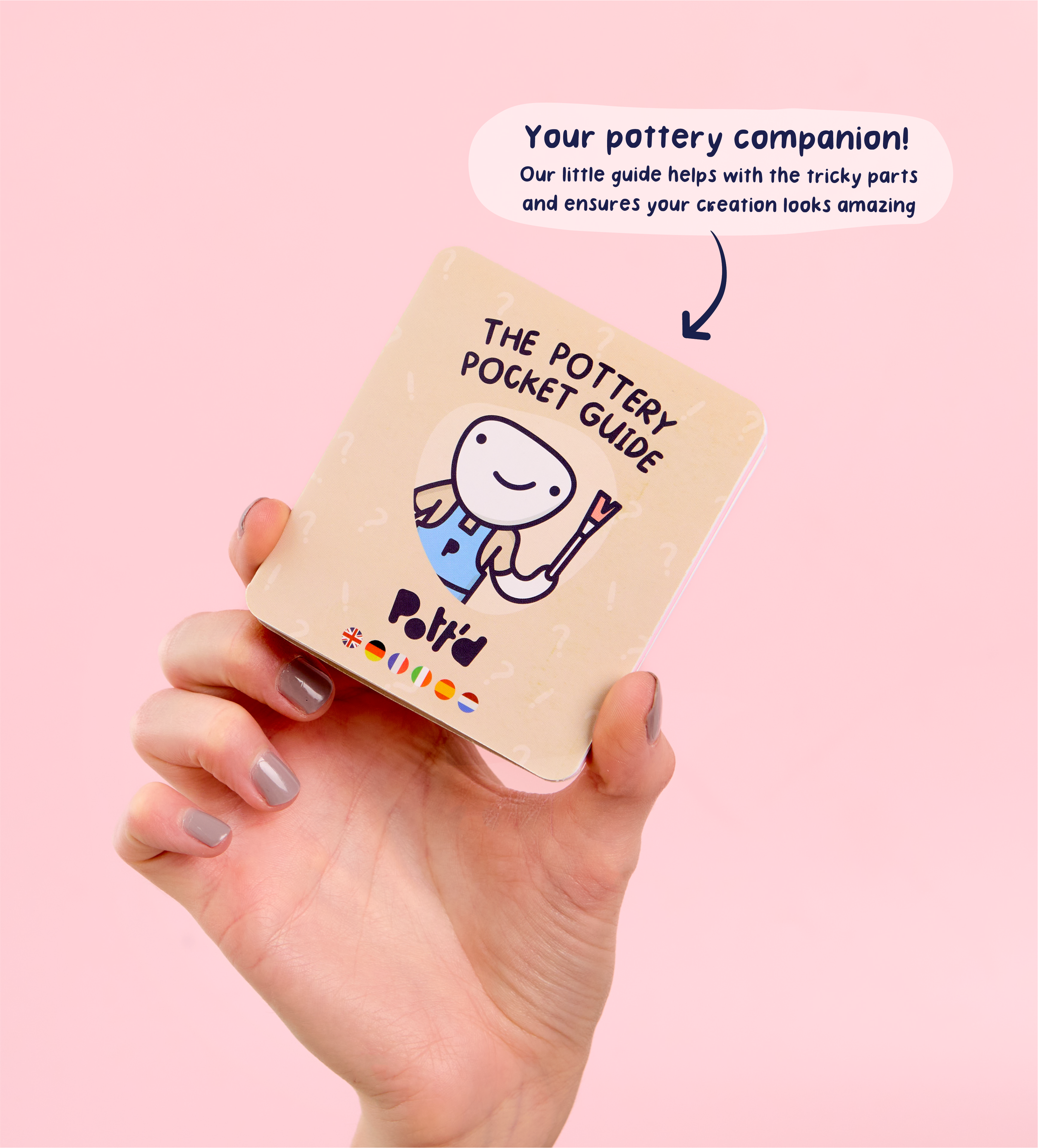 Pott'd Home Pottery Creative Kit kit ceramica fai da te colori