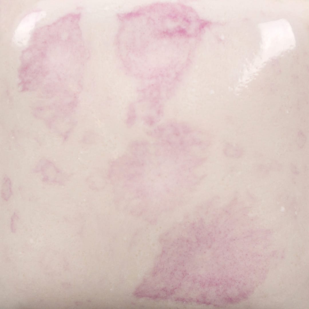 Mayco Jungle Gems Pink Plum smalto ceramica rosa cristalli viola