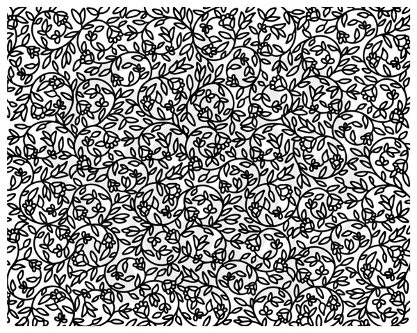 Mayco Designer Silkscreen Floral Filigree serigrafia