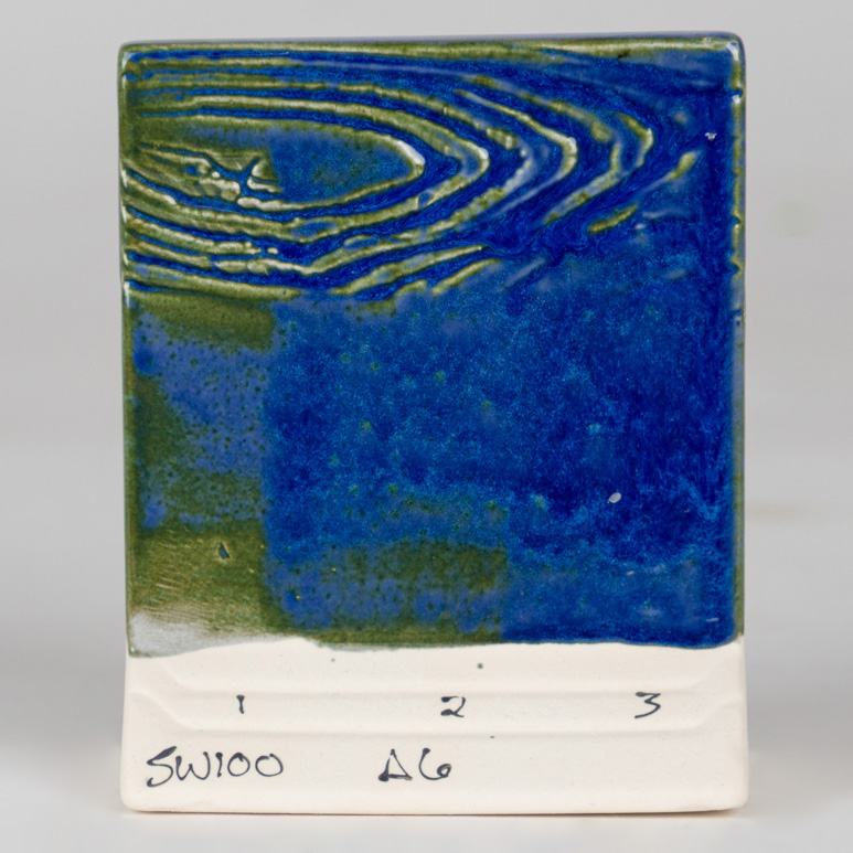 Mayco Foundations Blue Surf smalto ceramica blu