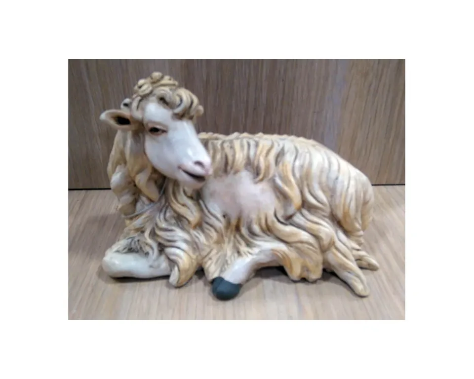Ditta Montanini Animali AT4 pecora seduta terracotta