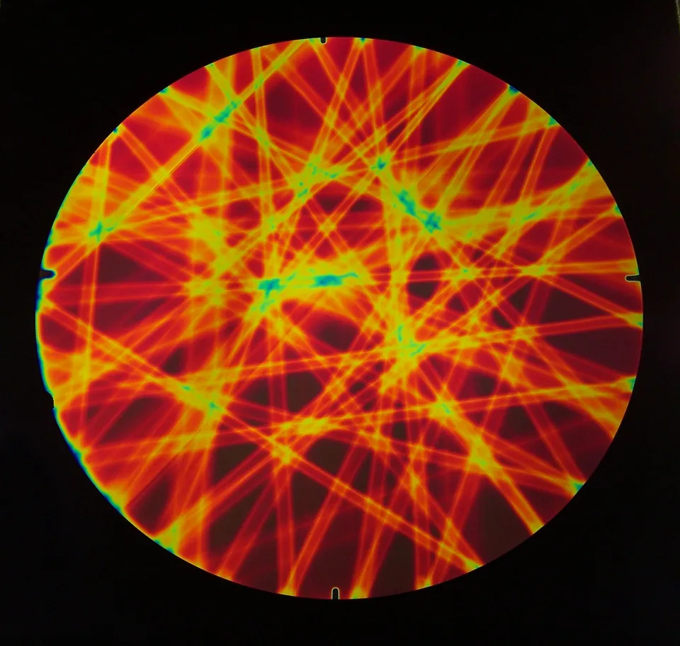 Cbs Dichroic Pixie Stix Candy Apple Red vetro dicroico rosso