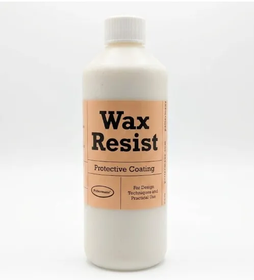 Pottermans Wax Resist cera liquida per ceramica