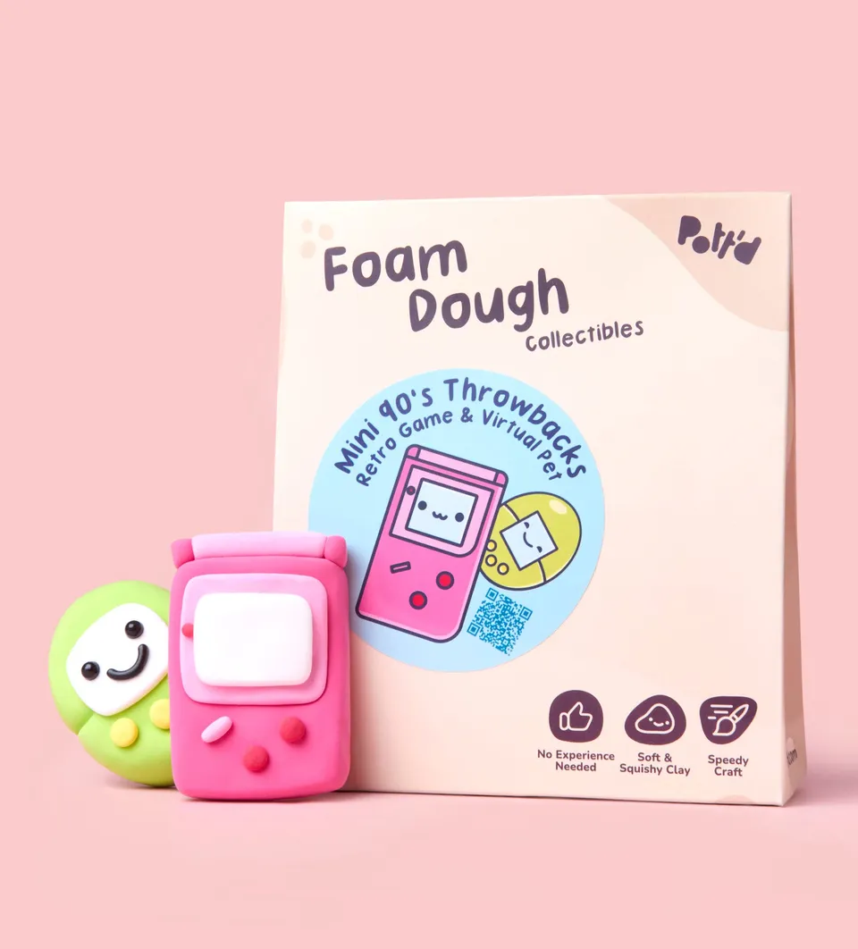 Pott'd Projects Mini 90's Throwbacks mini kit ceramica