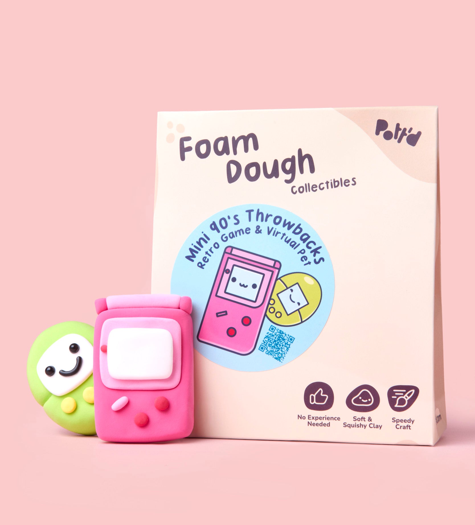 Pott'd Projects Mini Throwback Anni 90 kit ceramica
