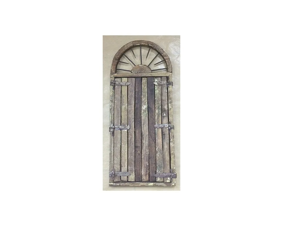 Ditta Montanini RC21 Cancello Legno Accessorio Presepe H40