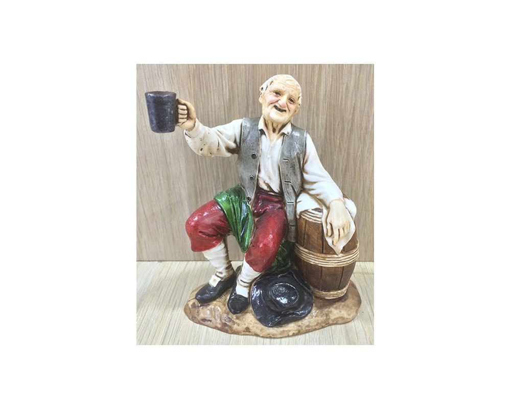 Pastori Landi 1230-06 bevitore presepe 12 cm
