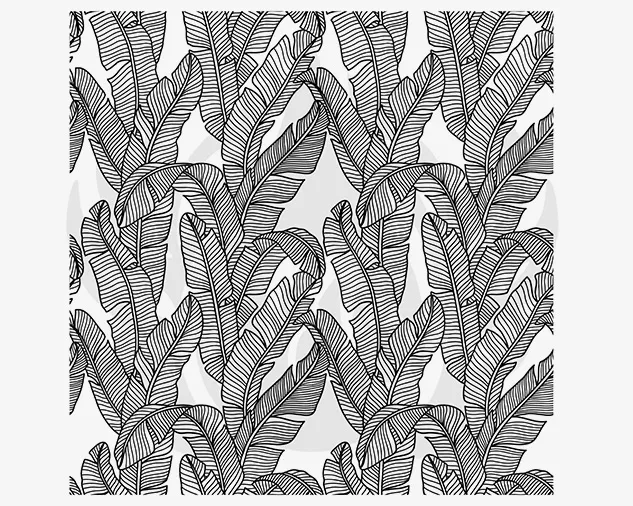 Mayco Silkscreens Continuous Fronds stencil ceramica foglie