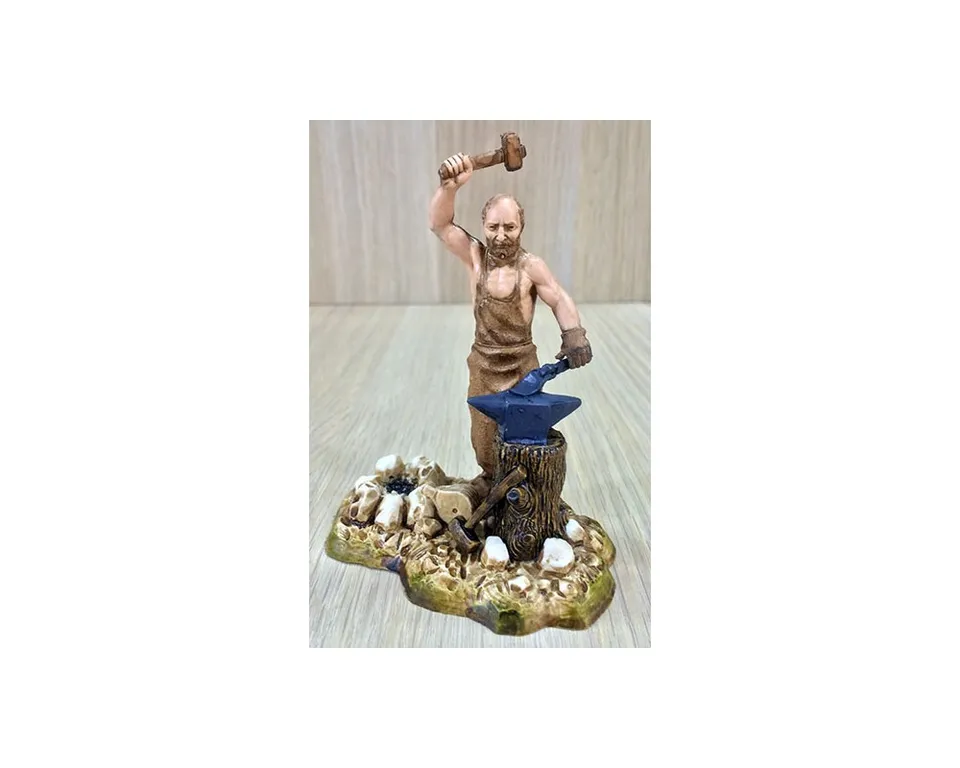 Montanini Gruppi Landi 0199-05 Fabbro Statuina Presepe
