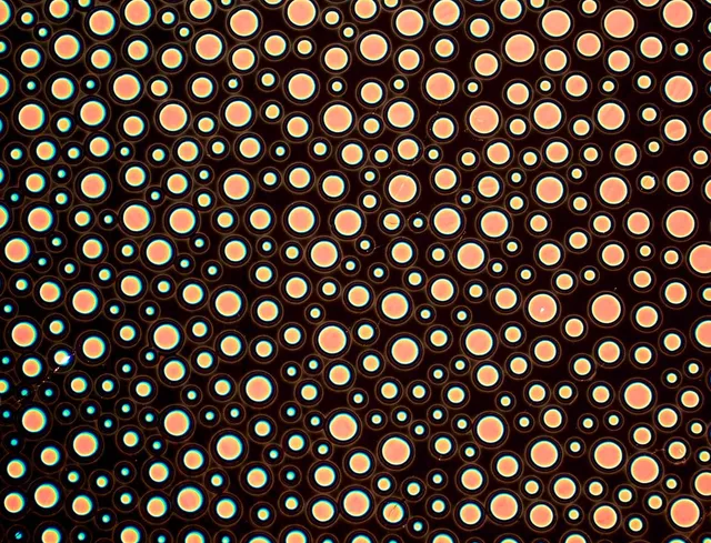 CBS Borderline Quarter Sheets Borderline Bubbles vetro salmone COE 90/96