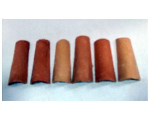 Ditta Montanini Tegole Terracotta 2306 tegole 30 pezzi 3x1,2 cm