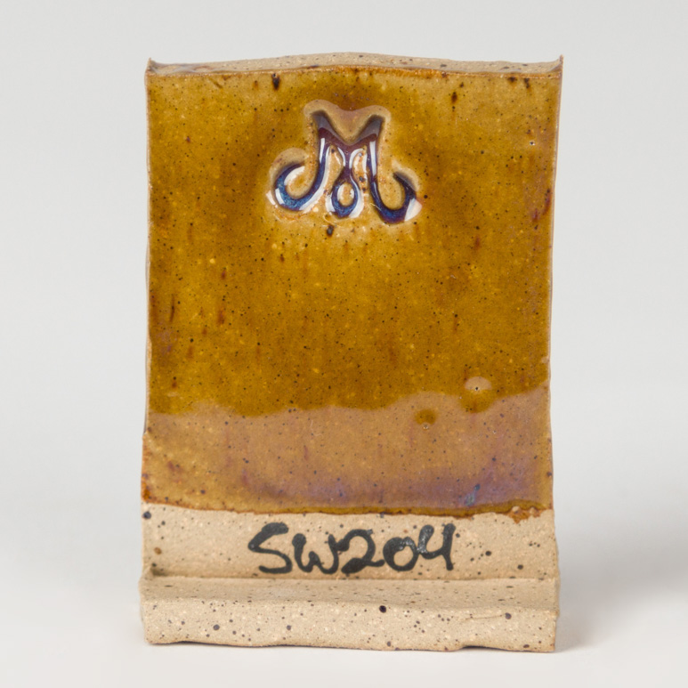 Mayco Stoneware Amber Topaz smalto gres ambra