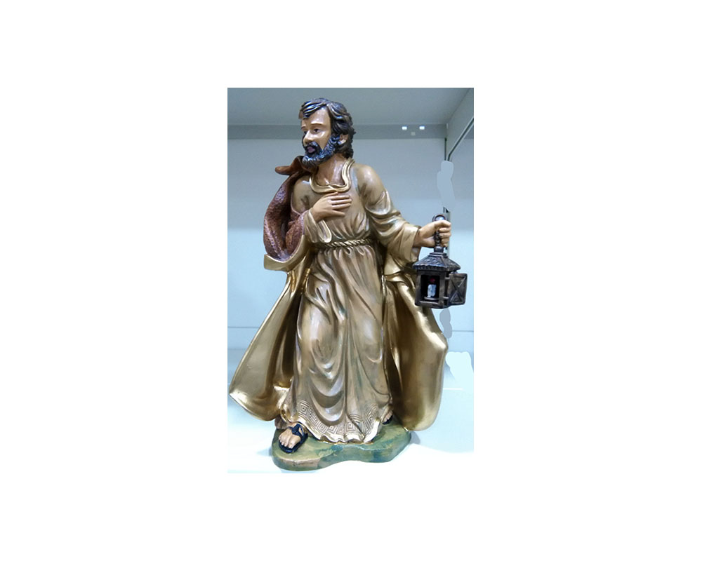 Landi G30-03 San Giuseppe 30 cm pastore legno presepe