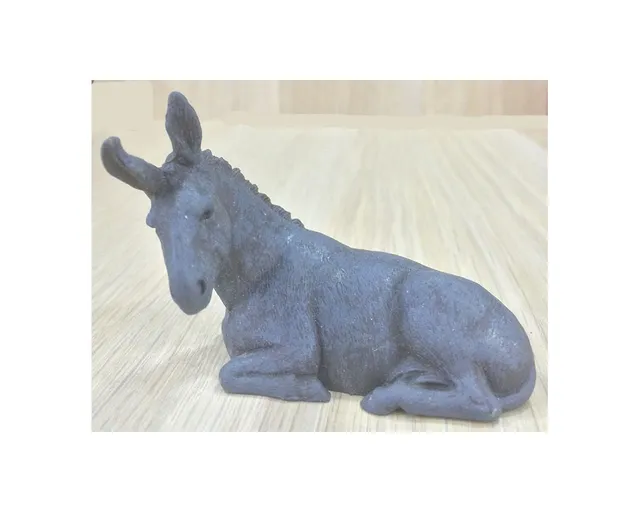 Ditta Montanini Landi 1005 asinello 10 cm statuina presepe
