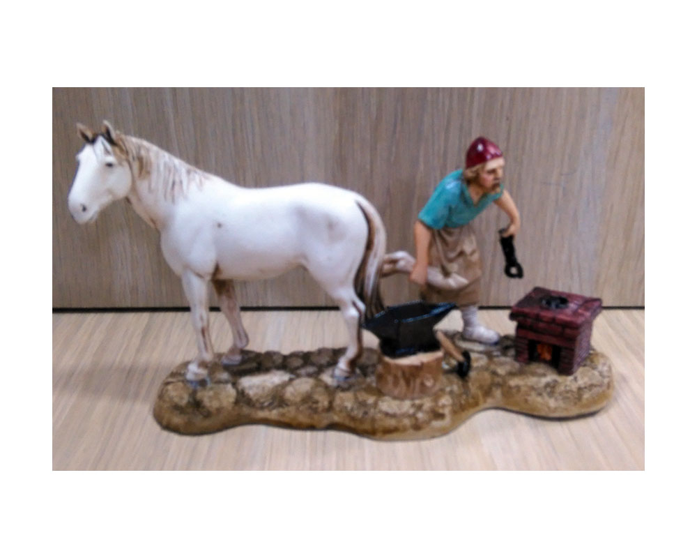 Montanini Landi 1018-00 Maniscalco gruppo presepe