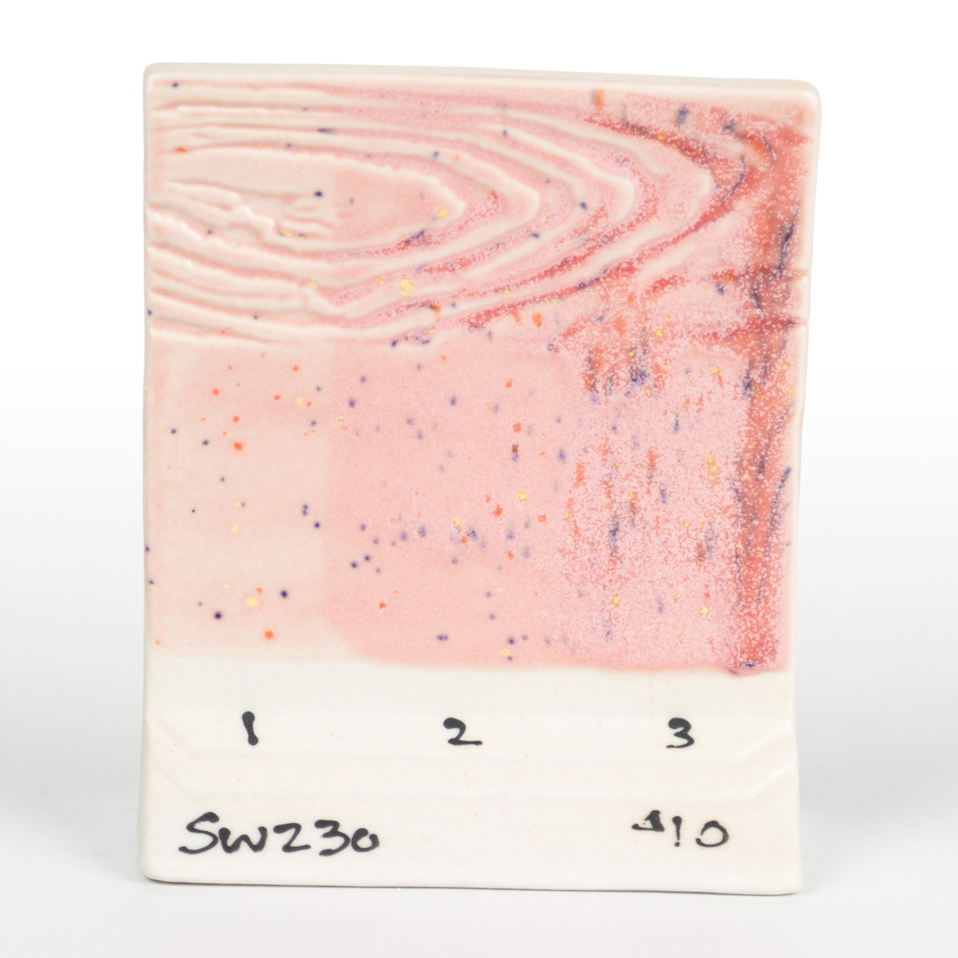 Mayco Stoneware Pink Speck smalto rosa puntinato
