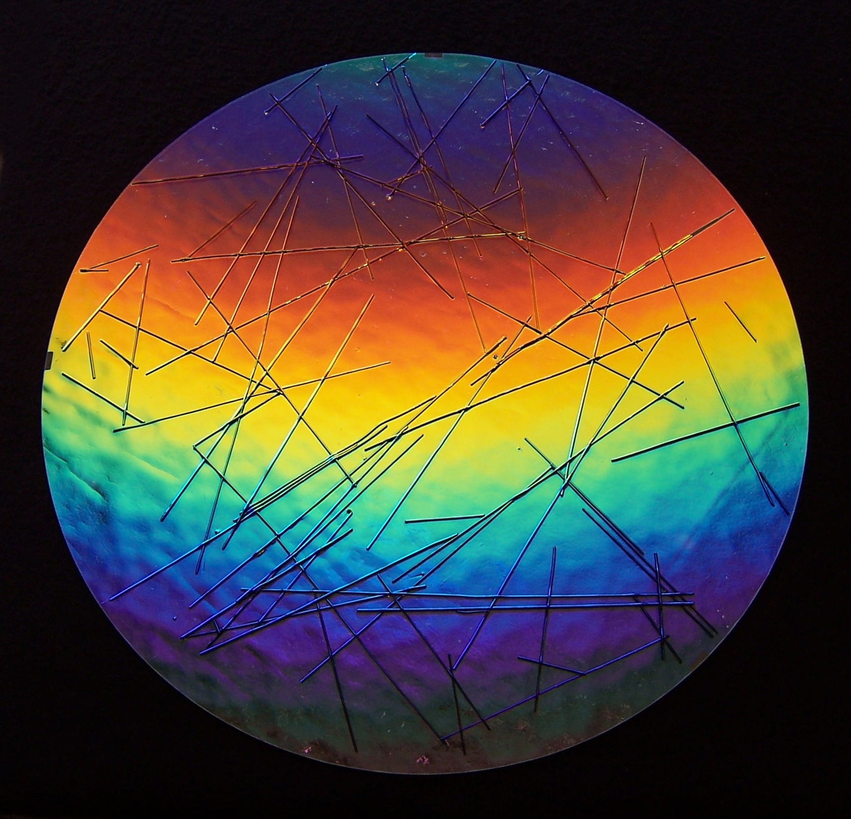 Cbs Chop Stix Rainbow-1 vetro fusione tondo 90 COE