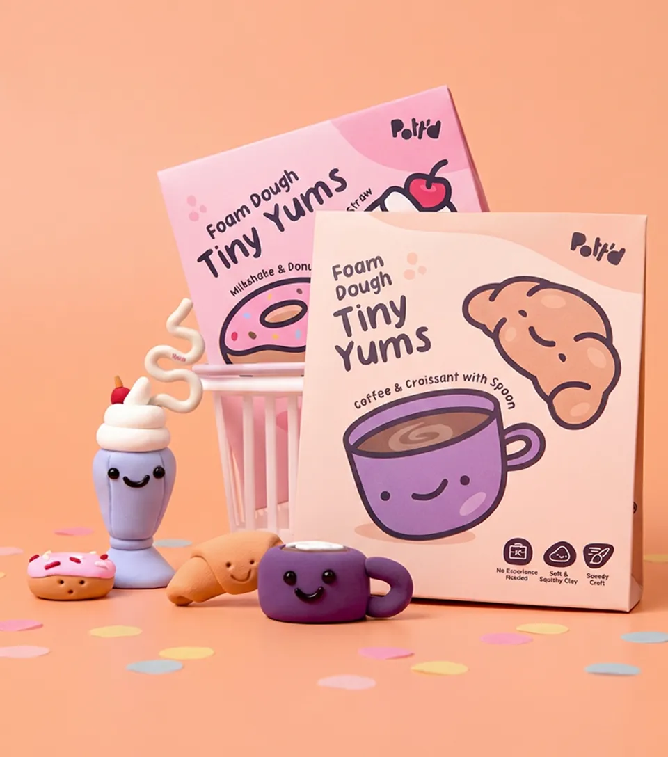 Pott'd Bundles Tiny Yums Sippin bundle tazze ceramica