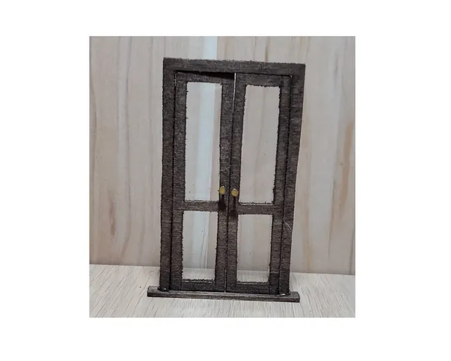 Montanini FL2 Finestra accessorio presepe 10x5,5 cm