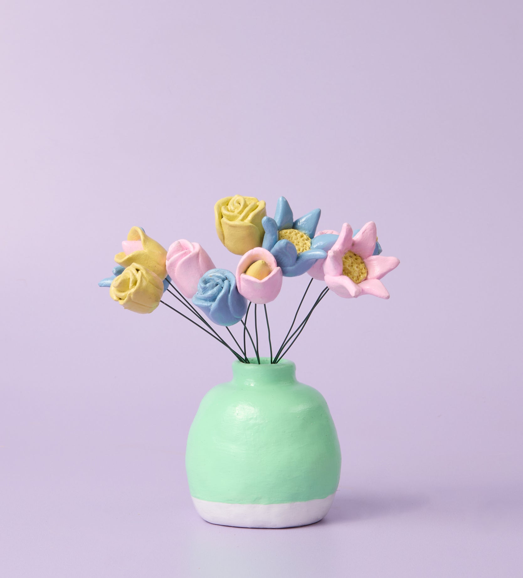 Pott'd Projects Bouquet Amore kit ceramica fiori regalo