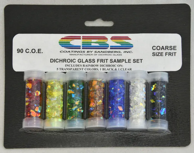 Cbs Dichroic Sample Set Fritta Dicroica Grossa Rainbow 7 tubi