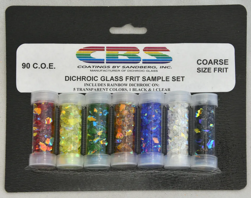 Cbs Dichroic Sample Set Fritta Dicroica Grossa Rainbow 7 tubi