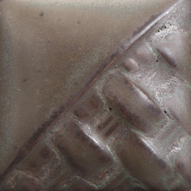 Mayco Stoneware Leather smalto ceramico marrone opaco