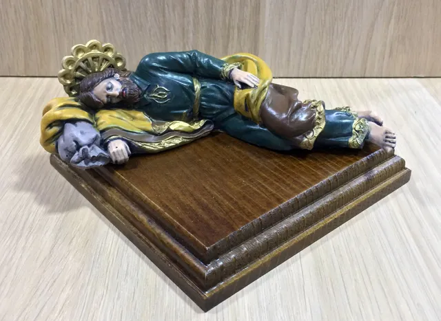 Ditta Montanini XNR22 San Giuseppe statua presepe 16 cm