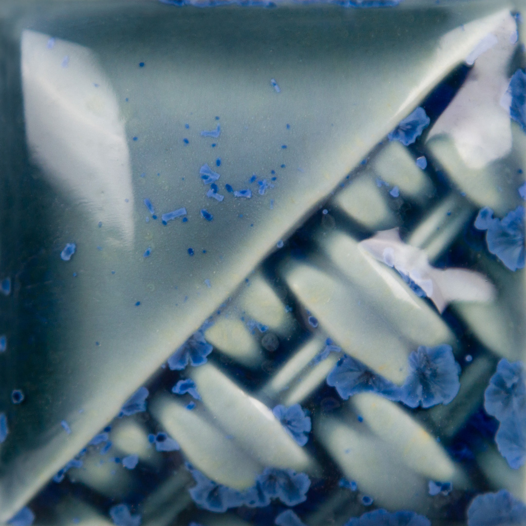 Mayco Foundations Micro Cerulean smalto ceramico azzurro